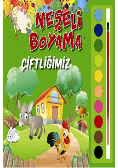 Neşeli Boyama Çiftliğimiz- Parıltı Yayınları