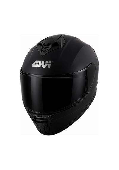 Gıvı 50.x Mat Siyah Kask Siyah Vizör Mat Siyah