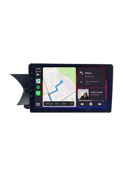 Mercedes C-class 2011-2013 Android Multimedya Carplay Android Auto Navigasyon 10gb Ram 256gb Pro 9"