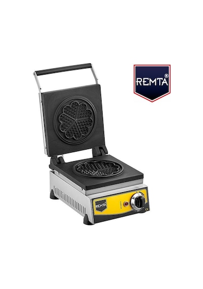 Remta Çiçek Model Waffle Makinası Elektrikli 16 Cm Çap