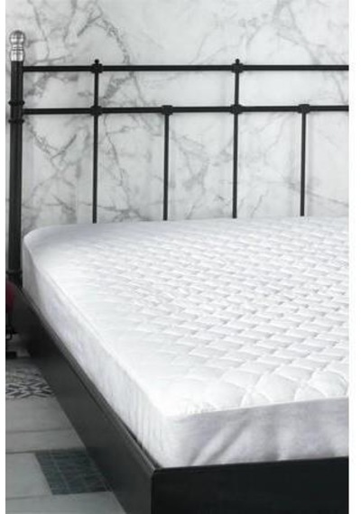 Clasy Çift Kişilik Kapitoneli Yatak Koruyucu Fitted Alez 180 X 200 Beyaz