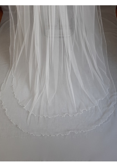 Suzanna Moda Hayal Tül Duvak 2.20cm Boyu Uzun Çift Kat 1.50cm Eni