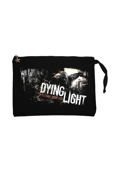 Dying Light 2 Good Night Siyah Astarlı Cüzdan / El Çantası Siyah