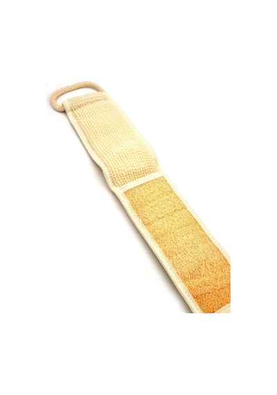 Doğal Kabak Lifi Banyo Hamam Uzun Sırt Kesesi İp Saplı 11x71 Cm