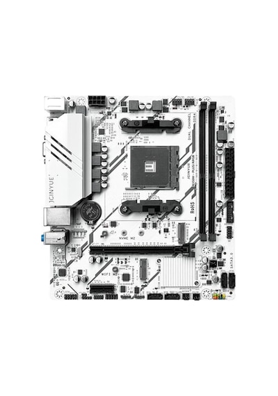Jgınyue B350m-plus Amd B350 Chıpset Ddr4 4000 Mhz Oc Matx Am4 Gamıng Anakart-93445
