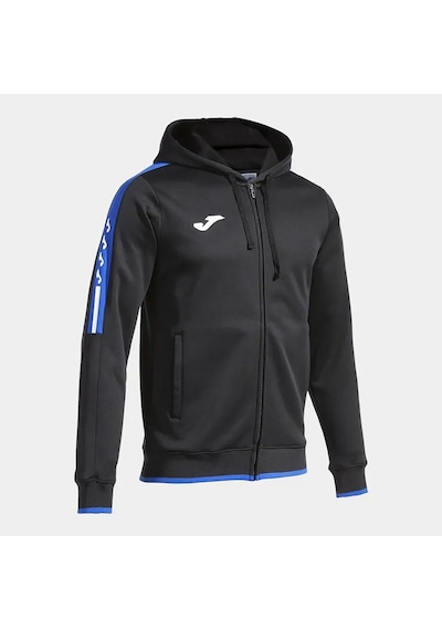 Siyah - Saks Joma Erkek Günlük Sweatshirt Olimpiada Zip-up Hoodie 103707.107 Siyah