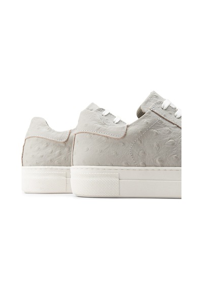 Deery Hakiki Nubuk Gri Puatiyeli Sneaker Kadın Ayakkabı - Z1681Zgrıc02 Gri