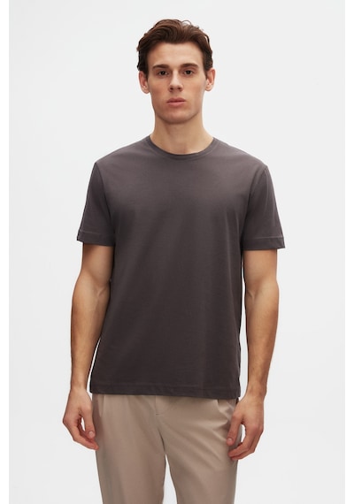 D's Damat Ds Damat Relaxed Fit Antrasit %100 Pamuk T-shirt 6hc14ort02005 Antrasit