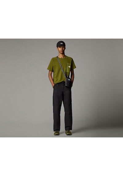 The North Face M Terry Relaxed Tee Erkek Outdoor Tişörtü Nf0a8c28pıb1 Haki Haki