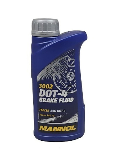 Mannol 3002 Dot-4 Brake Fluıd Hidrolik Fren Yağı 455 Gr.