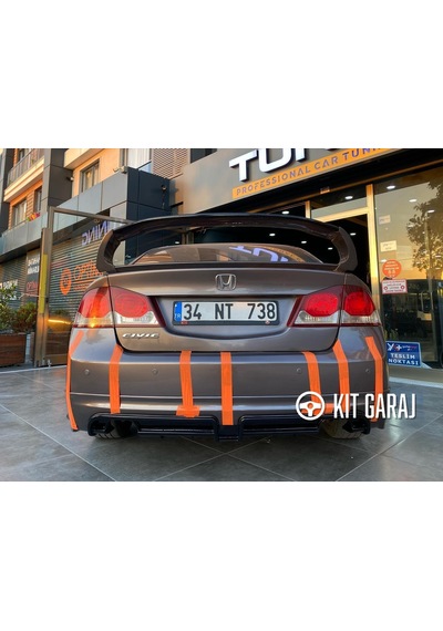 Honda Civic 2006-2012 Arka Ek Plastik Boyasız