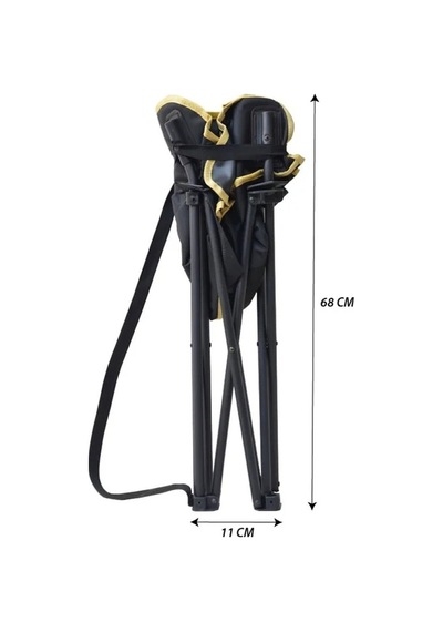 Yek Outdoor Campout Alüminyum Büyük Boy Masa + 2 Campout Fırat Sandalye Set Siyah