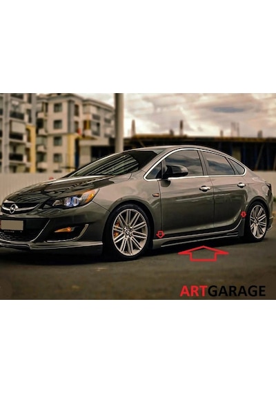Opel Astra J Sedan-hb Rieger Marşpiyel Takımı-fiberglass-boyasız