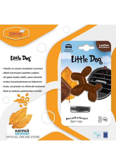 Little Dog Araba Kokusu Leather Anti Tobaco Sigara Önleyici Deri