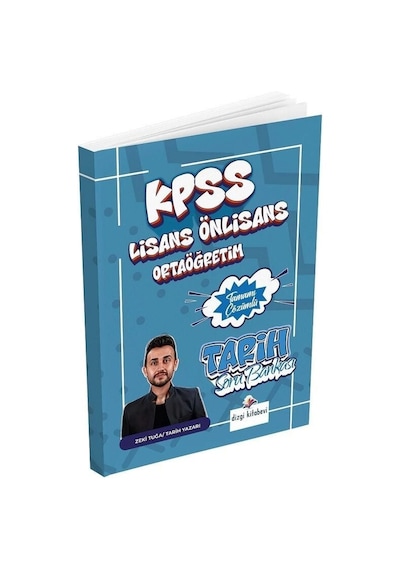 Dizgi Kitap Kpss Lise Ortaöğretim Ön Lisans Tarih Soru Bankası Çözümlü - Zeki Tuğa Dizgi Kitap Yayınları