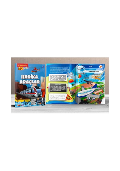 Harika Araçlar İlk Ansiklopedim Etkinlik Kitabı / 4d Artırılmış Gerçeklik