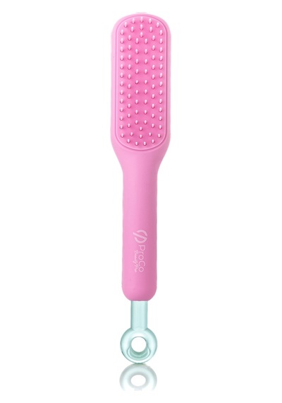 Proco Beauty Pro Kendini Temizleyen Saç Fırçası - Saç Açma Tarama Masaj Fırçası- Soft Touch Pembe