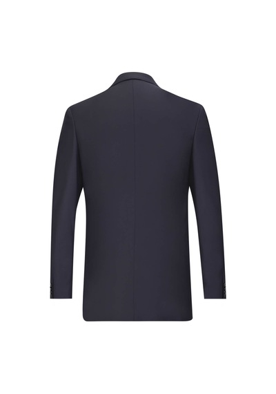 Hatemoğlu Lacivert Slim Fit Mono Yaka Klasik Takım Elbise 2958726 Lacivert