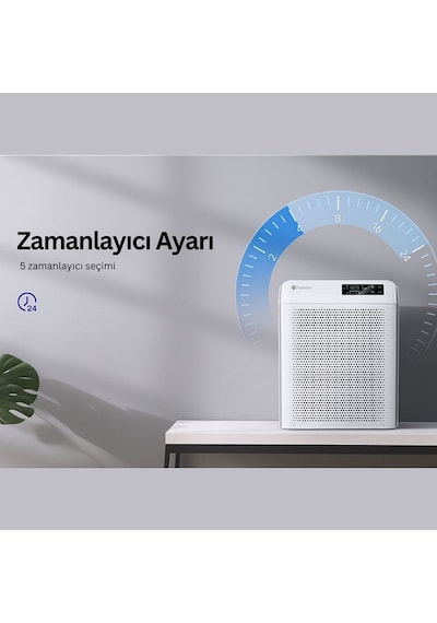 Purmed Pure Flat Hava Temizleme, Iyonizer,uv,wi-fi,yedek Filtreli