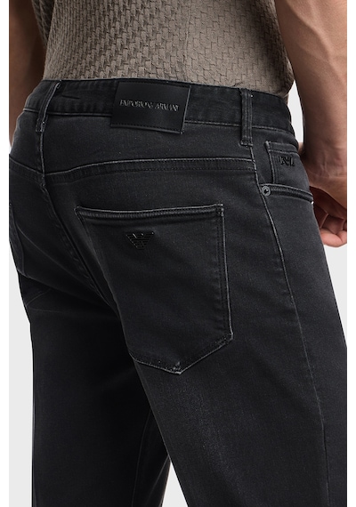 Emporio Armani Erkek Kot Pantolon Em000121 Af15954 M8001 Siyah Siyah