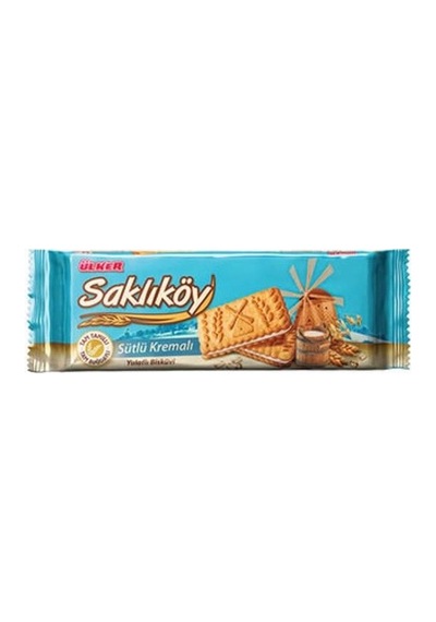 Saklıköy 834-8 Sütlü Biskuvi 100gr