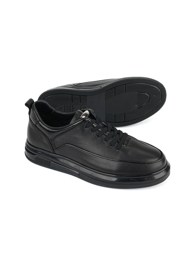Ziya, Erkek Hakiki Deri Sneaker 1611037z2583 Siyah 1611037z2583 000