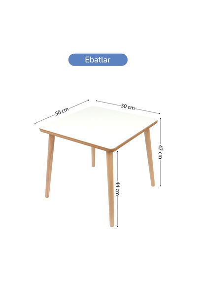 Çocuklar İçin Aktivite, Çalışma Masası 5981 Beyaz