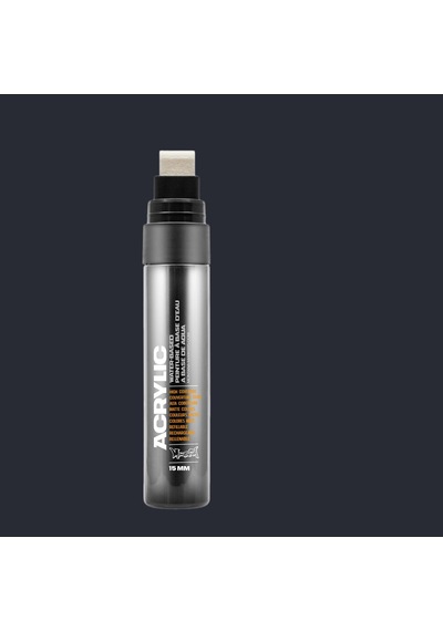 Montana Cans Acrylic Marker, 15mm, Shock Black S9000 103 Ivory