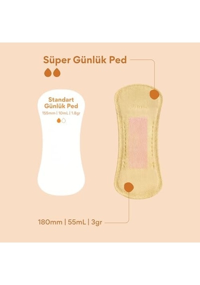 30&apos Lu Süper Günlük Ped 76598459