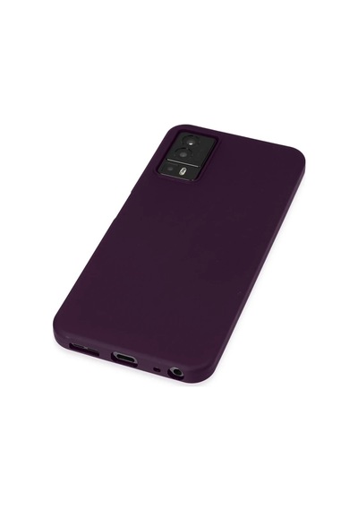 General Mobile Gm 23 Kılıf First Silikon - Mor 0.2M-Çok Renkli
