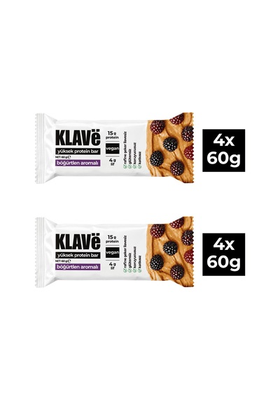 Yüksek Protein Bar Böğürtlen Aromalı - 60 G X 8 Adet - 15g Protein, Vegan Ve Glutensiz - 925158428 Yüksek Protein Bar Böğürtlen Aromalı - 60 G X 8 Adet - 15g Protein, Vegan Ve Glutensiz - 925158428