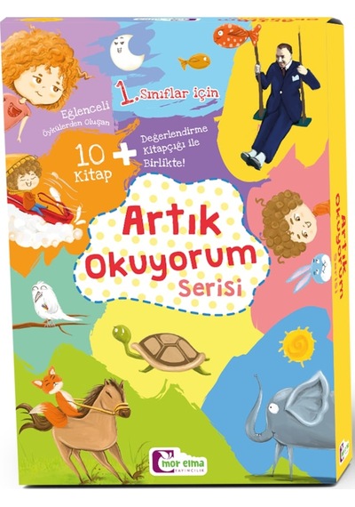 Mor Elma 1.Sınıflar Için Artık Okuyorum