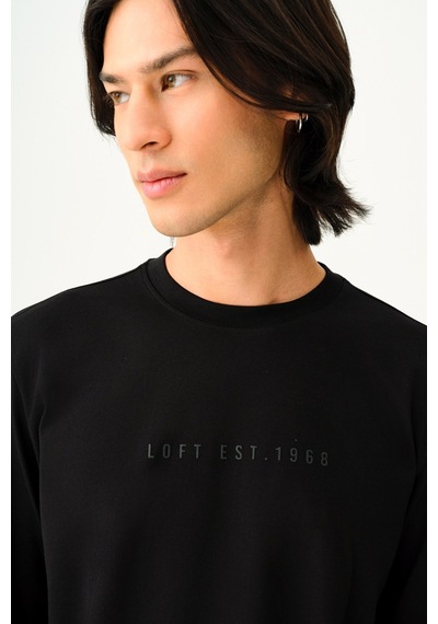 Loft Erkek Sweatshirt Lf2037825 Siyah