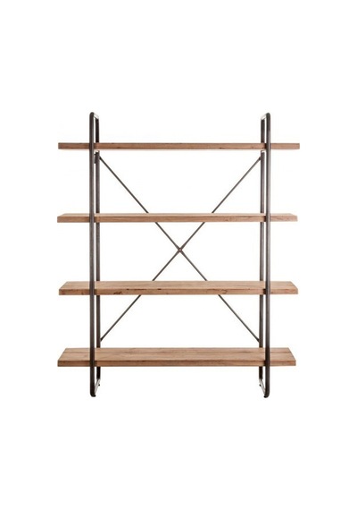 Kitaplık Modeli 4 Raflı Modern Tasarım Kitaplık