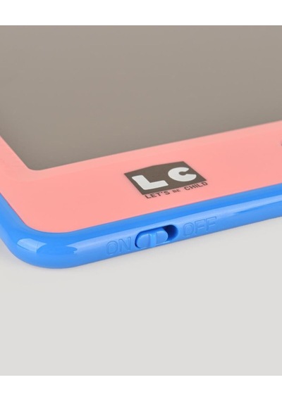 10 İnch Şeffaf Lcd Dijital 4 Adet Çizim Kartlı Tablet- Pembe