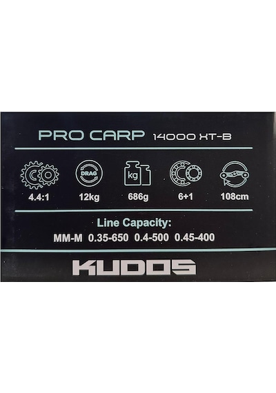 Kudos Pro Carp 14000 Xt-b Baitrunner Sazan Olta Makinesi