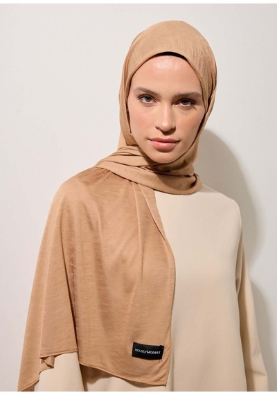 Mayovera Tesettür Şal-camel Camel