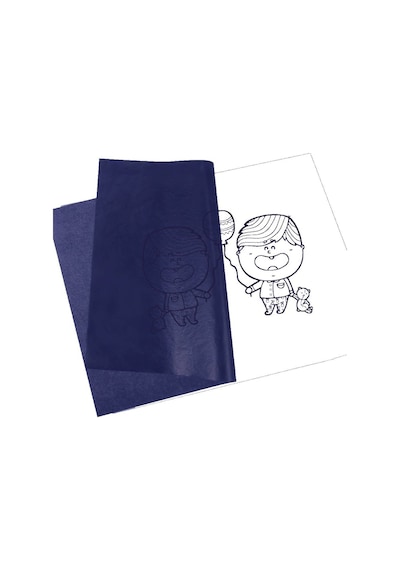 Roco Paper Karbon Grafit Transfer Kağıdı Mavi - 44 62 Cm - 100'lü