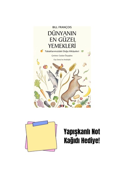 Dünyanın En Güzel Yemekleri + Yapışkanlı Not Kağıdı