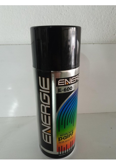 Energie Parlak Siyah Sprey Boya