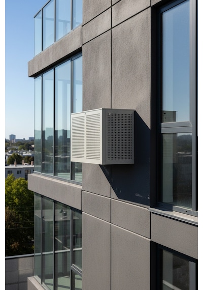 Klima Motoru/dış Ünite Gizleme/koruma Kafesi Xl 120x62x150 H Square Açık Gri