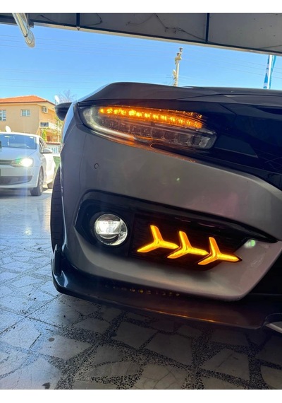 Honda Civic Fc5 Makyajsız Ön Sis Ledi