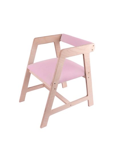 Ahşap Çocuk Oyun, Aktivite, Çalışma Masası Sandalyesi Pembe Pembe