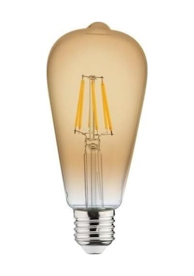 Horoz Rustic Vintage-6 Led Ampul Sarı Işık E27 6w