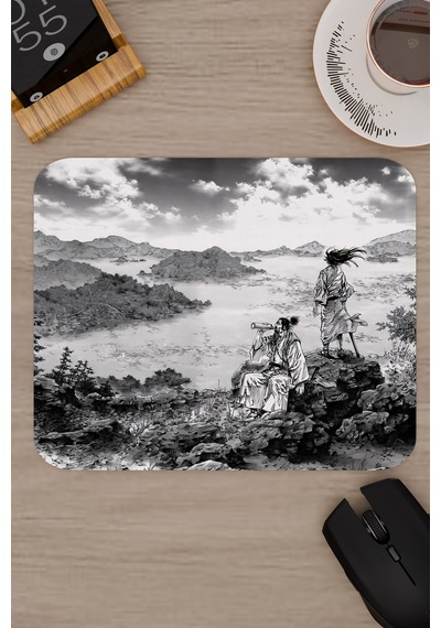 Vagabond Kaymaz Dikişli Kauçuk Oyuncu Mousepad V5 - 22x18 Gaming Mouse Pad Fare Altlığı