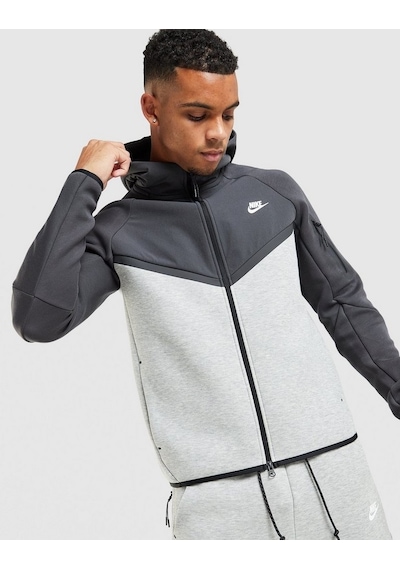Nike Gri Tech Fleece Windrunner Erkek Ceket-sportxstore