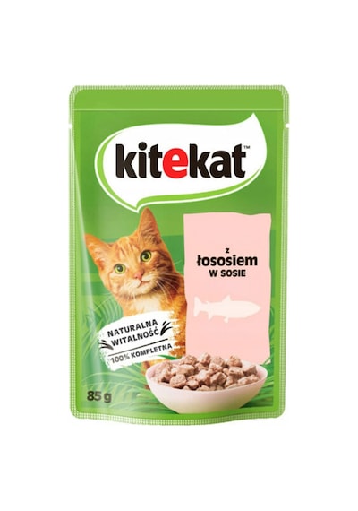 Kitekat Kedi Yaş Maması Somonlu 85 G