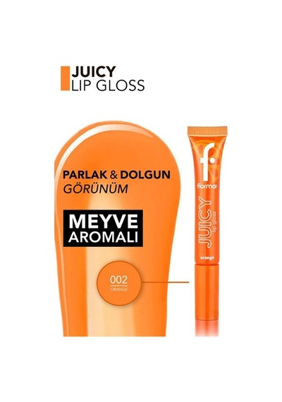 Flormar Juicy Lip Gloss Orange
