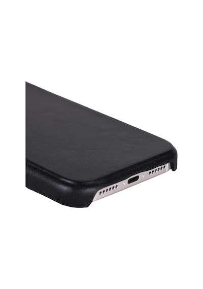 Apple Uyumlu iPhone 17 Pro Max İçin, Hakiki Deri, El Yapımı Kılıf, Magsafe İle , İç Yüzeyi Kadife, Kömür Siyah Siyah