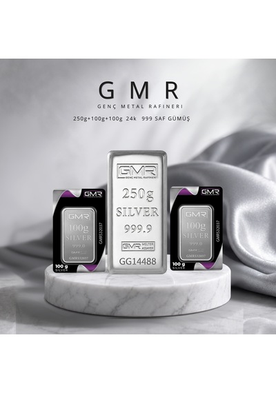 450 Gr Külçe Gümüş 999 Ayargmr